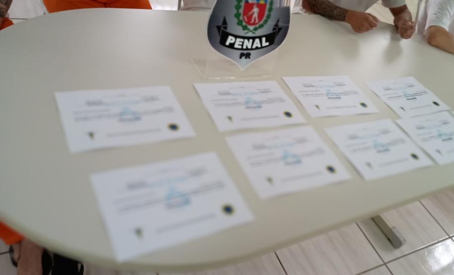 Formatura de Curso de Pintura Imobiliária na Penitenciária de Ponta Grossa oferece novas oportunidades a apenados