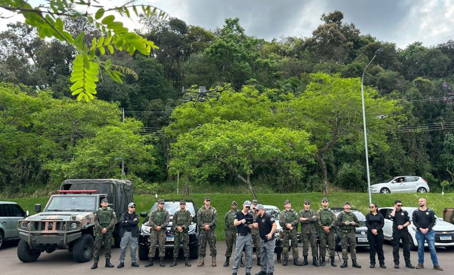 Polícia Penal do Paraná promove curso de drones para outras forças de segurança