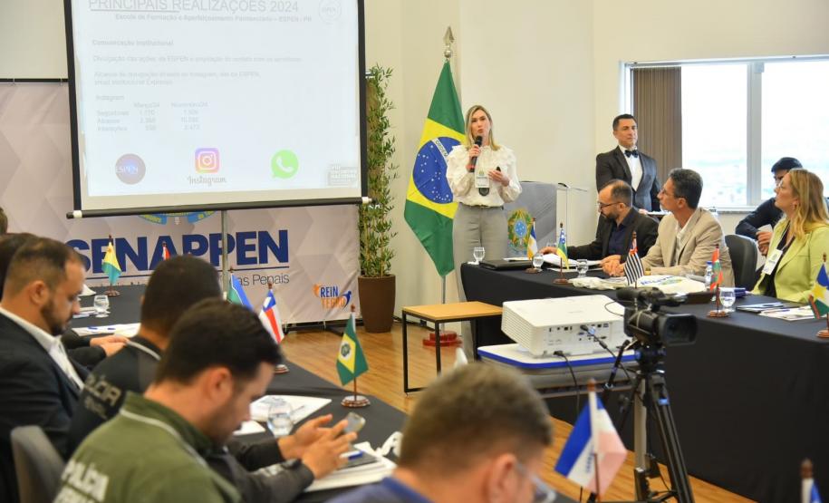 Polícia Penal participa de encontro nacional de Escolas de Serviços Penais