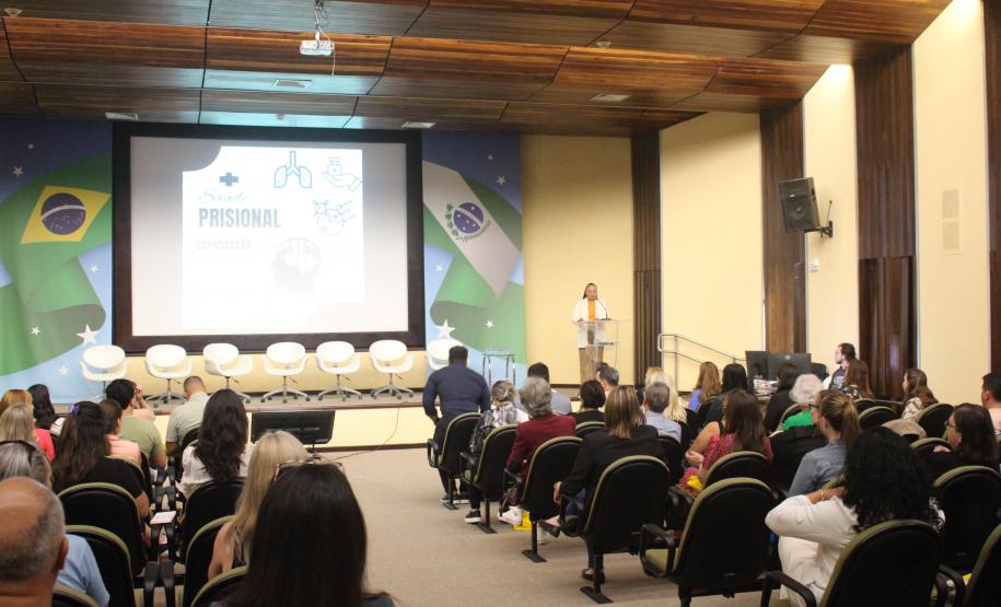 Polícia Penal promove capacitação em Saúde Prisional