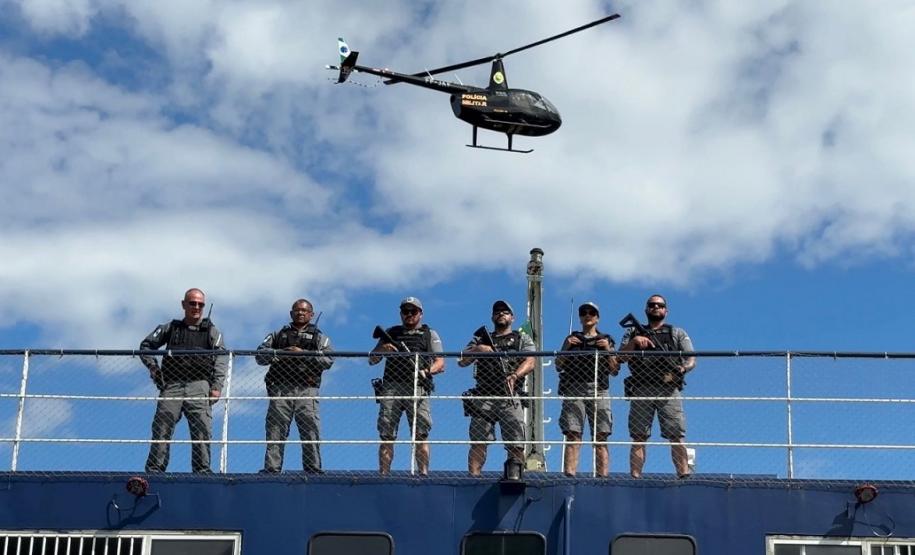 Polícia Penal escoltou mais de 400 pessoas privadas de liberdade no Verão Maior Paraná, até agora