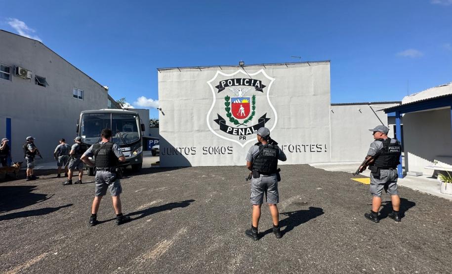 Polícia Penal escoltou mais de 400 pessoas privadas de liberdade no Verão Maior Paraná, até agora