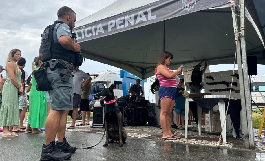 Polícia Penal do Paraná encerra exposições no Verão Maior Paraná com lançamento de banda