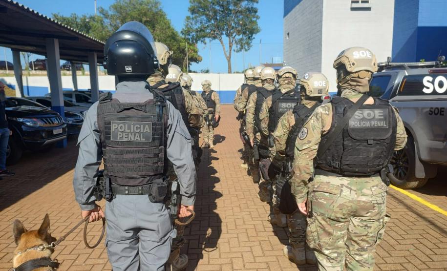 Operação Mute: em nova etapa, Polícia Penal vistoria nove unidades prisionais