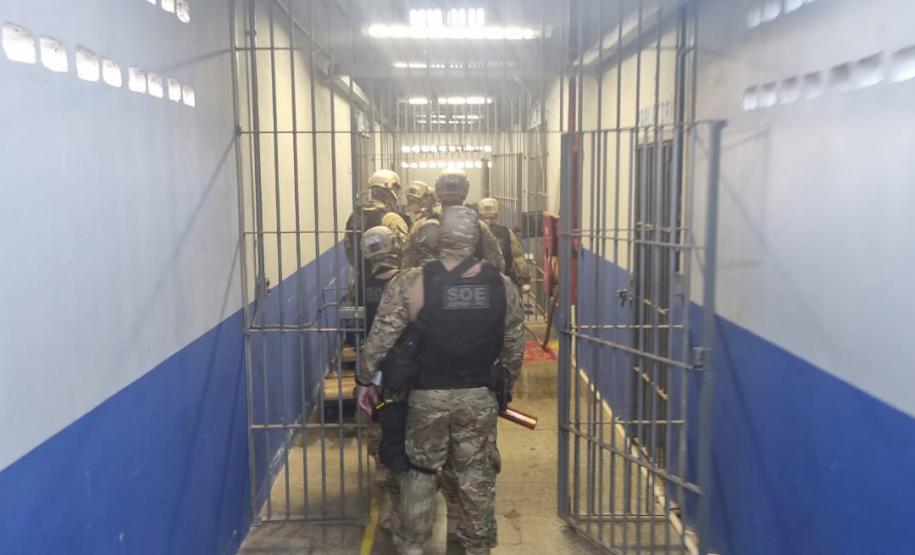 Operação Mute: em nova etapa, Polícia Penal vistoria nove unidades prisionais