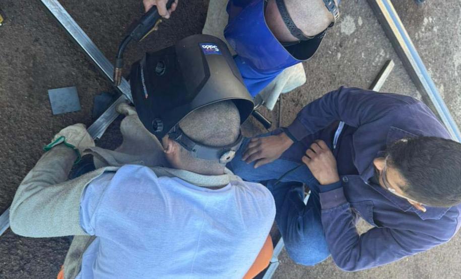 Curso de solda capacita para o mercado pessoas privadas de liberdade em Cascavel