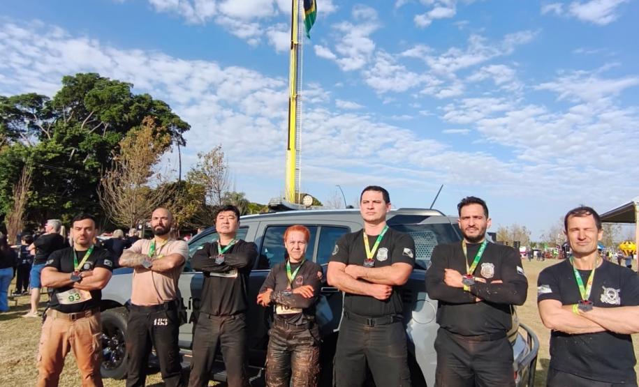 Polícia Penal do Paraná se destaca na 5ª Edição da Prova Militar de Ferro em Maringá