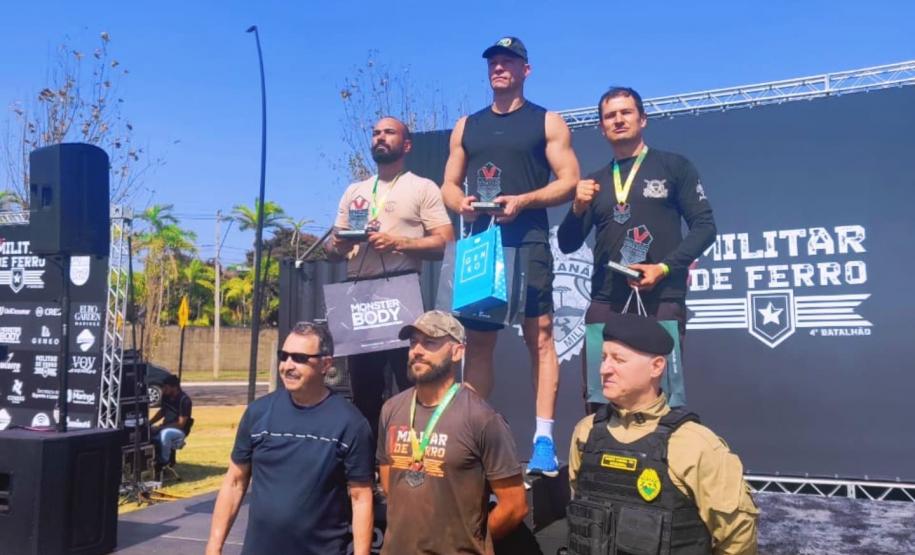 Polícia Penal do Paraná se destaca na 5ª Edição da Prova Militar de Ferro em Maringá