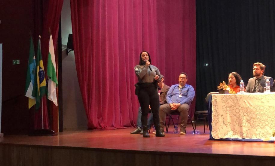 Polícia Penal do Paraná participa do 1º Seminário Flor de Laranjeiras em Laranjeiras do Sul