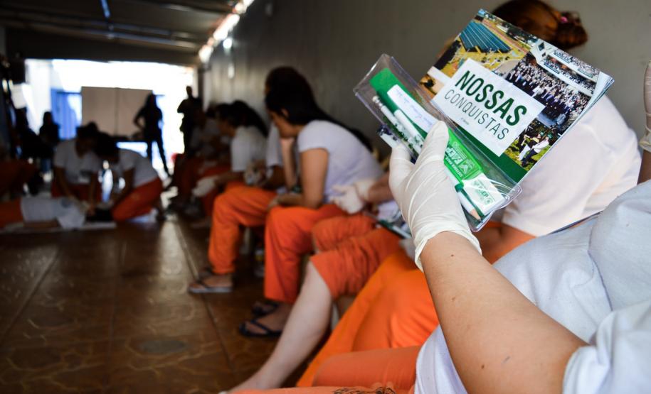 Custodiadas da Cadeia Pública de Altônia participam de curso de Primeiros Socorros