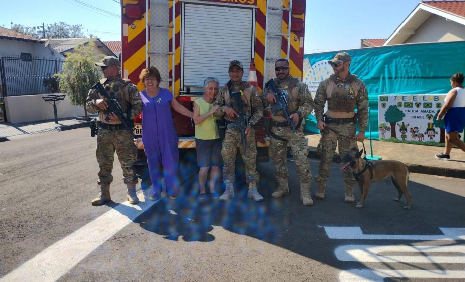 Polícia Penal participa de comemoração da Independência do Brasil em Centro de Educação Infantil