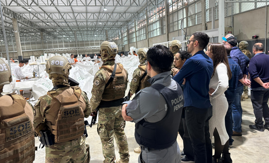 Polícia Penal inaugura espaço com 450 vagas de trabalho para custodiados em Francisco Beltrão