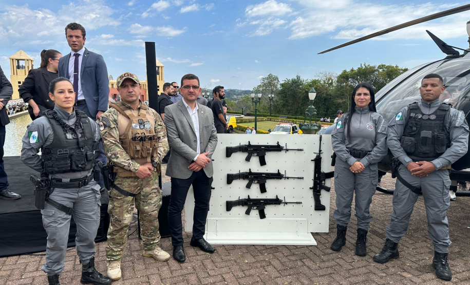 Polícia Penal do Paraná reforça estrutura com novos equipamentos