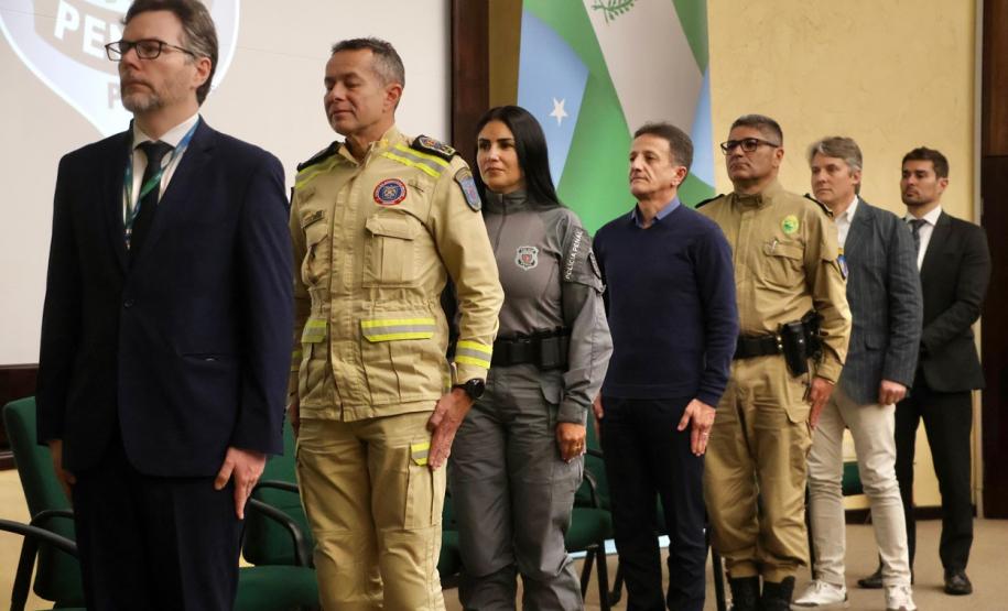 Sistema Penitenciário do Paraná celebra 117 anos com solenidade marcada por homenagens, palestras e reconhecimento institucional