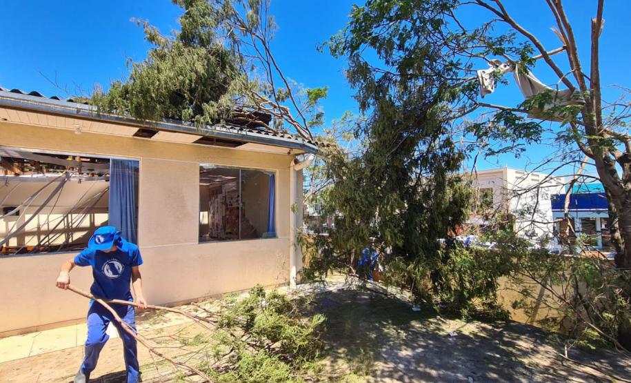 Tornado em Rio Bonito do Iguaçu