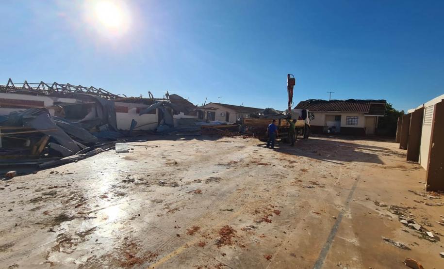 Tornado em Rio Bonito do Iguaçu