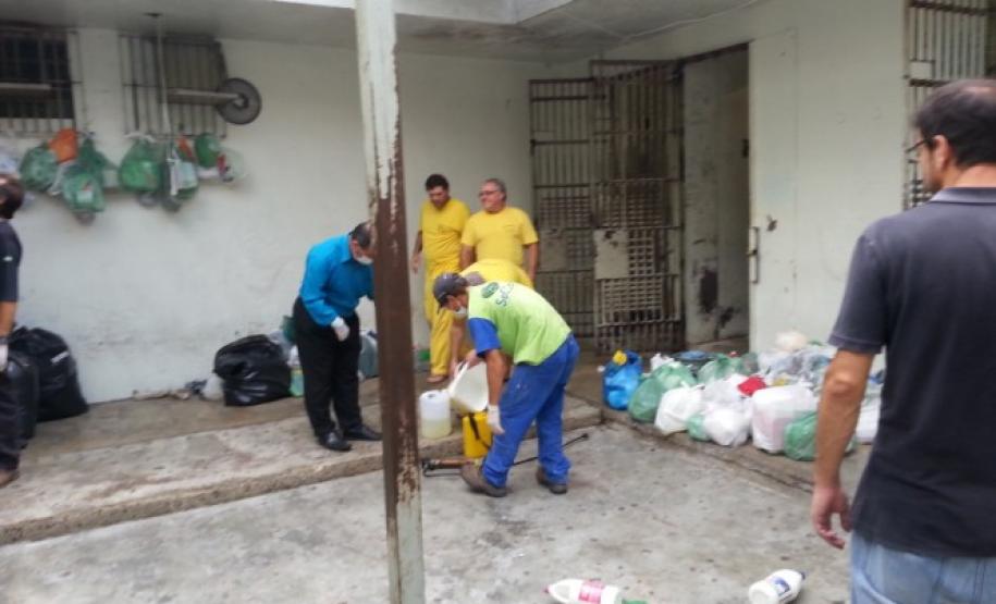Cadeia Pública de São Mateus do Sul realiza melhorias na carceragem Cadeia Pública de São Mateus do Sul realiza melhorias na carceragem