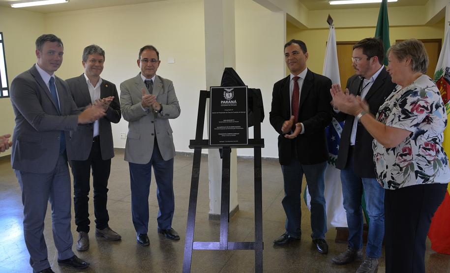 Em dois meses, o Governo do Paraná, por meio do Departamento Penitenciário, abriu cerca 1.261 novas vagas no sistema prisional do Estado. São vagas em unidades penais de progressão, nas quais os presos trabalham e estudam em tempo integral. Só nesta semana foram abertas 300 vagas com a inauguração de quatro unidades penais de progressão no Interior: Maringá, Paranavaí, Cruzeiro do Oeste e Francisco Beltrão.   -  Paranavaí, 14/12/2018  -  Foto:  Divulgação SESP