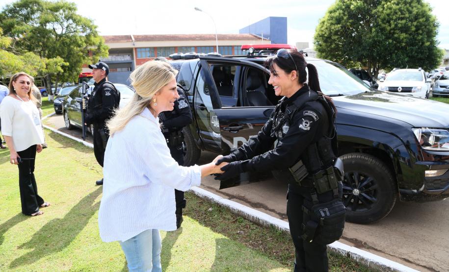 Governadora Cida Borghetti visita as obras da PEP II e de ampliação da Penitenciária Estadual de Piraquara. _ Curitiba, 22/12/2018 - Foto: Orlando Kissner/ANPr