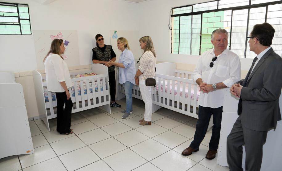 Governadora Cida Borghetti visita as obras da PEP II e de ampliação da Penitenciária Estadual de Piraquara. _ Curitiba, 22/12/2018 - Foto: Orlando Kissner/ANPr