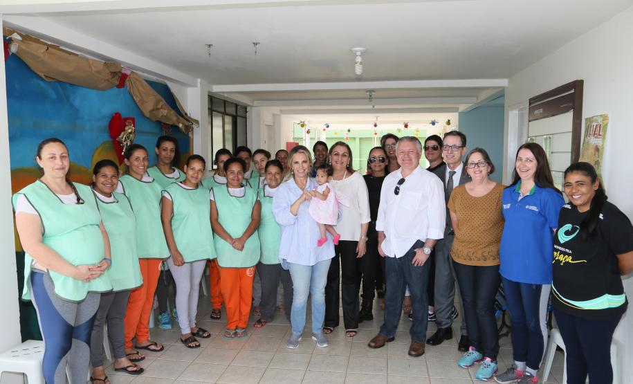 Governadora Cida Borghetti visita as obras da PEP II e de ampliação da Penitenciária Estadual de Piraquara. _ Curitiba, 22/12/2018 - Foto: Orlando Kissner/ANPr