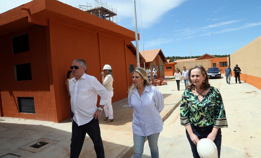 Governadora Cida Borghetti visita as obras da PEP II e de ampliação da Penitenciária Estadual de Piraquara. _ Curitiba, 22/12/2018 - Foto: Orlando Kissner/ANPr
