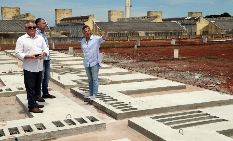 Governadora Cida Borghetti visita as obras da PEP II e de ampliação da Penitenciária Estadual de Piraquara. _ Curitiba, 22/12/2018 - Foto: Orlando Kissner/ANPr