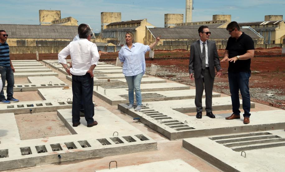 Governadora Cida Borghetti visita as obras da PEP II e de ampliação da Penitenciária Estadual de Piraquara. _ Curitiba, 22/12/2018 - Foto: Orlando Kissner/ANPr