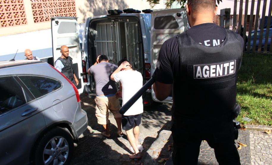 Governo transfere presos da Cadeia Pública de Rio Branco do Sul -  Rio Branco do Sul, 01/04/2019  -  Foto: Divulgação PCPR