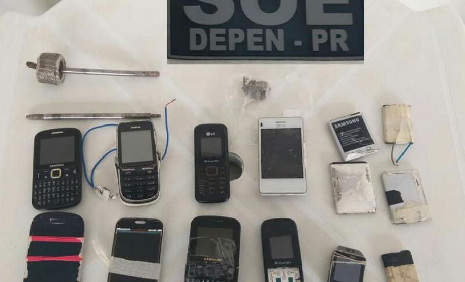 Após fim de semana de visitas, Depen faz revista geral em Saradi e apreende oito celulares