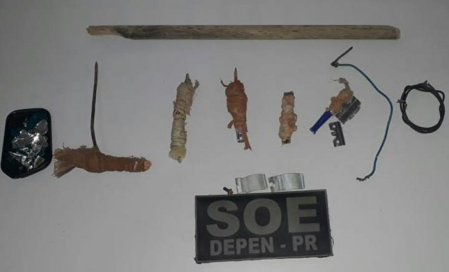 SOE Maringá realiza operação de revista e frustra fuga de presos -