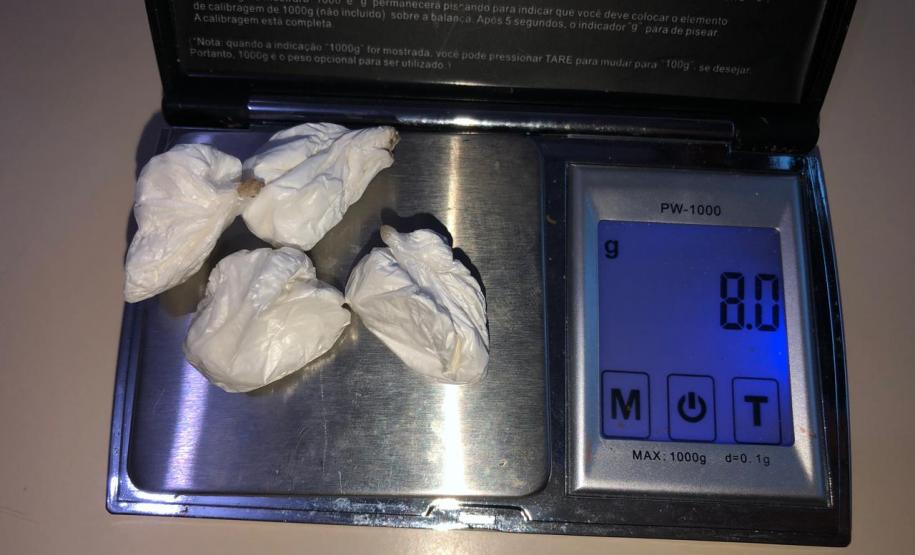 Materiais apreendidos na Cadeia Pública de Marechal Cândido Rondon