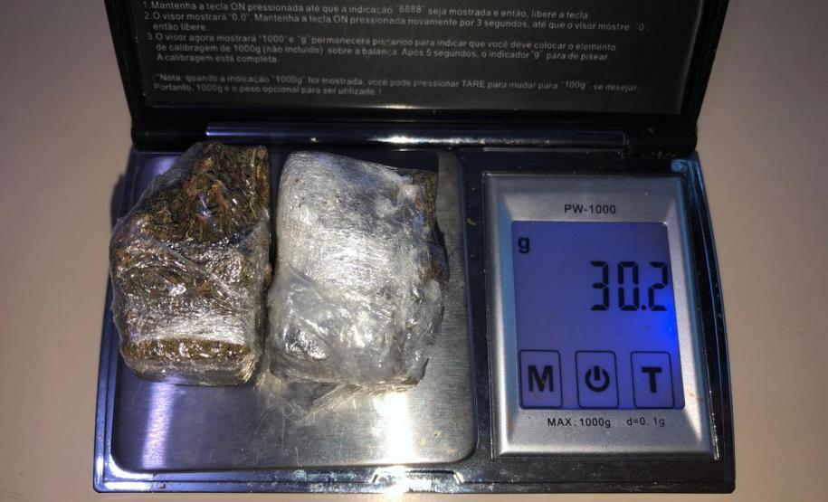 Materiais apreendidos na Cadeia Pública de Marechal Cândido Rondon