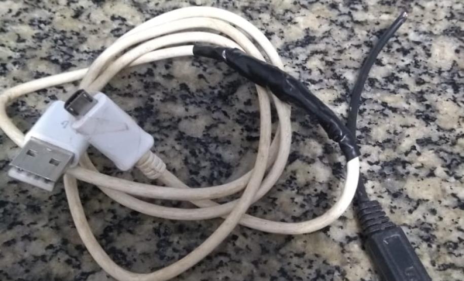 Materiais apreendidos na Cadeia Pública de Marechal Cândido Rondon