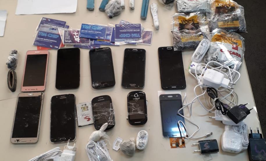 Agentes do Depen interceptam kit cadeia em Penitenciária de Piraquara -