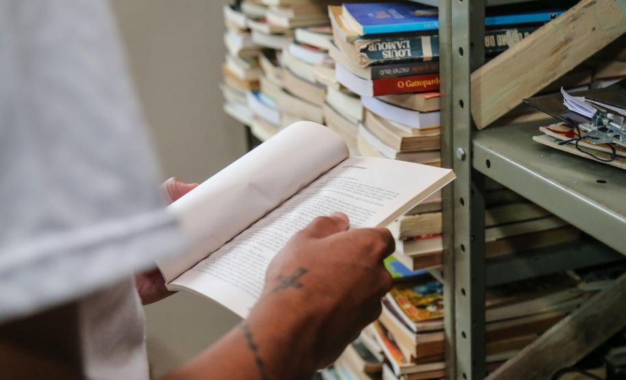 Alfabetização na Penitenciaria Central do Estado. Escola Penitenciária na unidade de progressão. Curitiba, 28/03/2019 - Foto: Geraldo Bubniak/ANPr