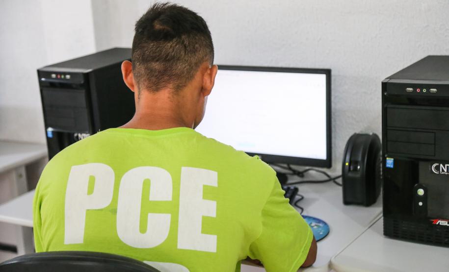Alfabetização na Penitenciaria Central do Estado. Escola Penitenciária na unidade de progressão. Curitiba, 28/03/2019 - Foto: Geraldo Bubniak/ANPr