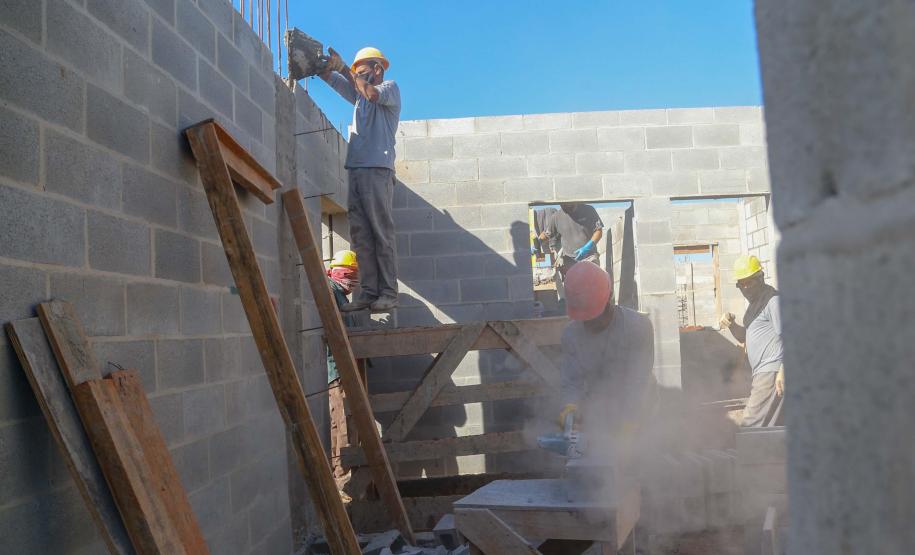 Construção cadeia publica de Ponta GrossaFoto Gilson Abreu