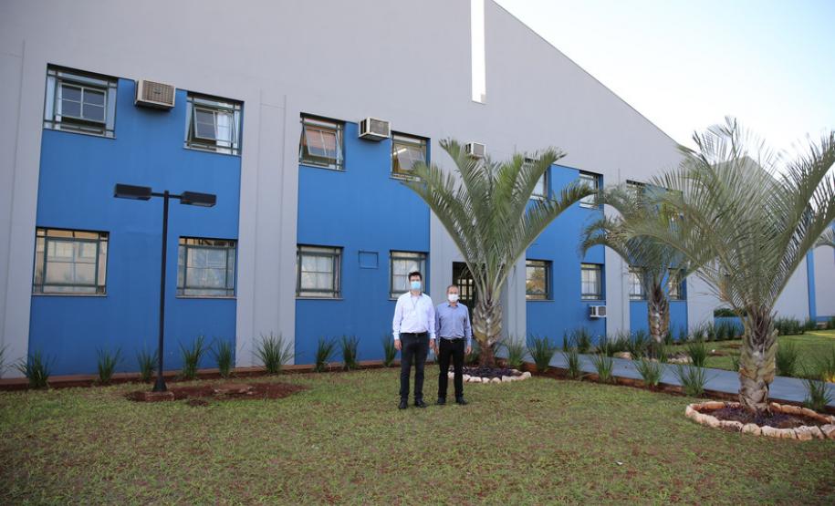 Penit Maringa Casa de Custodia de Maringa - Execucao de servicos de engenharia comuns e reparos - 03/08/2020 - Foto: Geraldo Bubniak/AEN