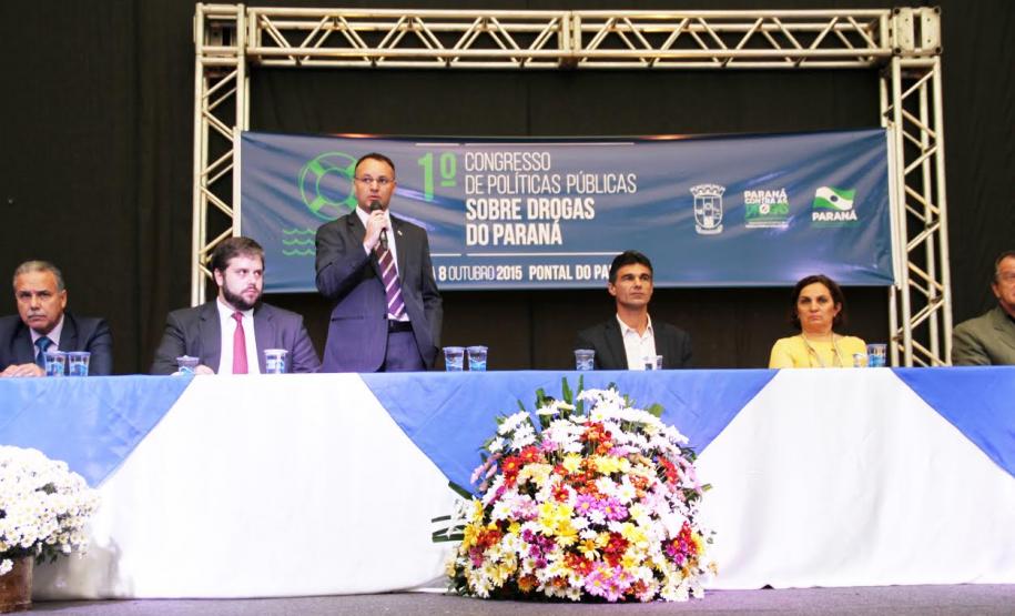 Começa o 1º Congresso de Políticas Públicas sobre Drogas do Paraná Começa o 1º Congresso de Políticas Públicas sobre Drogas do Paraná