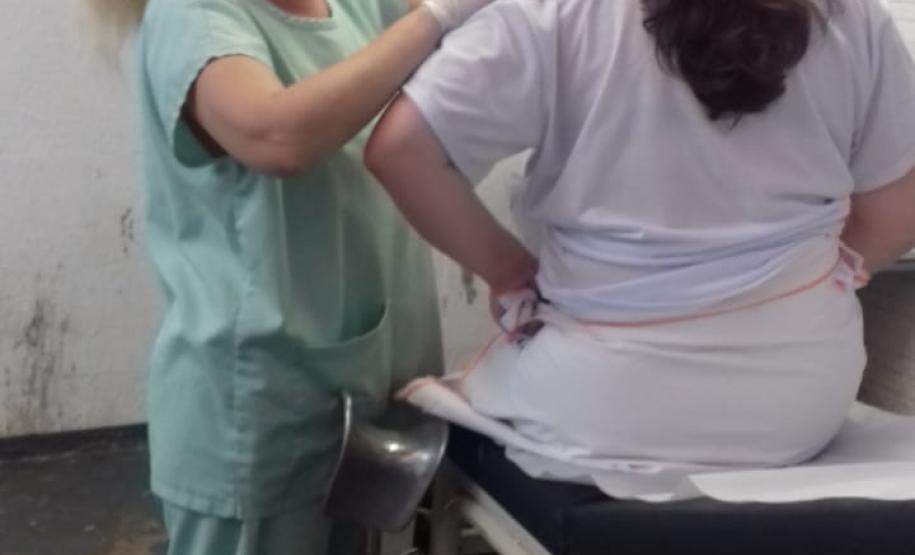 Presas de Foz do Iguaçu passam por exames ginecológicos preventivos