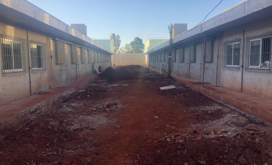 Cadeia Pública de Londrina está com 75% das obras concluídas Cadeia Pública de Londrina está com 75% das obras concluídas