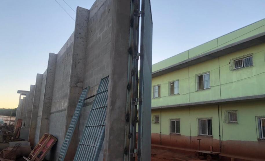 Cadeia Pública de Londrina está com 75% das obras concluídas Cadeia Pública de Londrina está com 75% das obras concluídas