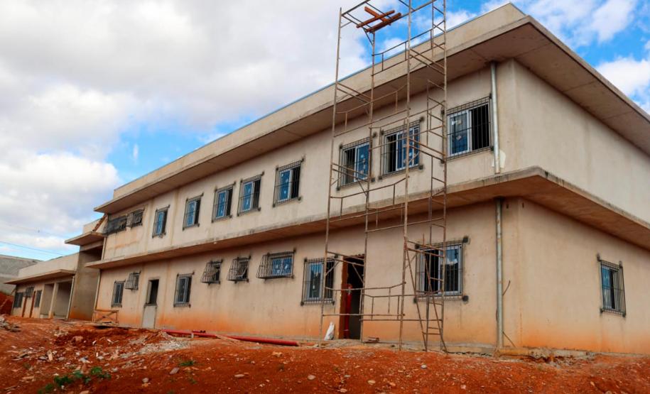 Cadeia Pública de Ponta Grossa tem 60% das obras executadas Cadeia Pública de Ponta Grossa tem 60% das obras executadas