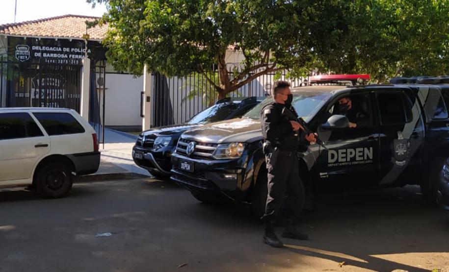 Segurança desativa Cadeias Públicas de Paraíso do Norte e Barbosa Ferraz Segurança desativa Cadeias Públicas de Paraíso do Norte e Barbosa Ferraz