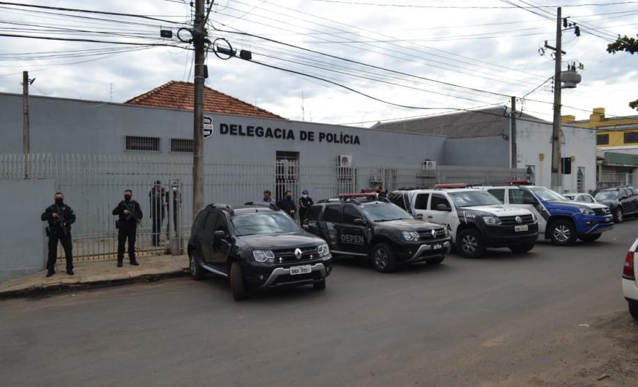 Segurança Pública conclui transferências de carceragens em Siqueira Campos e Rebouças Segurança Pública conclui transferências de carceragens em Siqueira Campos e Rebouças