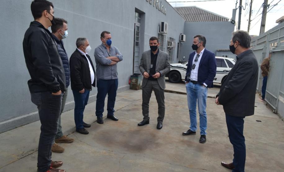 Segurança Pública conclui transferências de carceragens em Siqueira Campos e Rebouças Segurança Pública conclui transferências de carceragens em Siqueira Campos e Rebouças