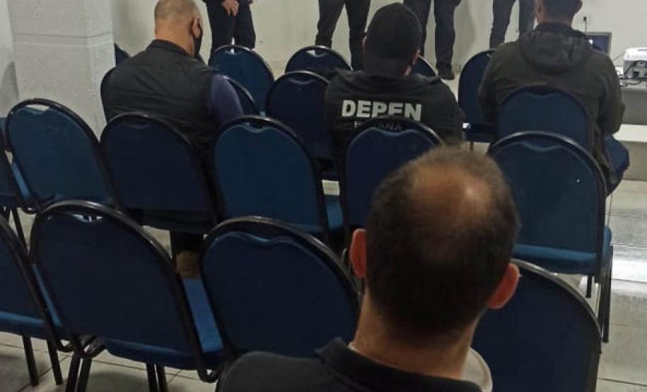 Agentes penitenciários do Departamento Penitenciário do Paraná participaram do curso Noções de Inteligência Penitenciária, promovida pela Escola de Formação e Aperfeiçoamento Penitenciário (Espen). Dividido em etapas, o curso teve término na última semana, em Curitiba.  -  Curitiba, 19/08/2021  -  Foto: Depen-Paraná