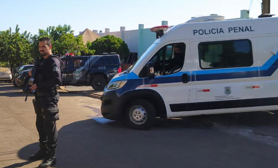 A Secretaria da Segurança Pública do Paraná (Sesp), por meio do Departamento Penitenciário do Paraná (Depen), concluiu nesta terça-feira (04/05) a transferência de todos os presos das Cadeias Públicas de Paraíso do Oeste e Barbosa Ferraz para a recém inaugurada Cadeia Pública de Campo Mourão II. Com esta ação, as Cadeias Públicas de Paraíso do Oeste e Barbosa Ferraz serão desativadas. - 04/05/2021 - Foto: Depen/PR