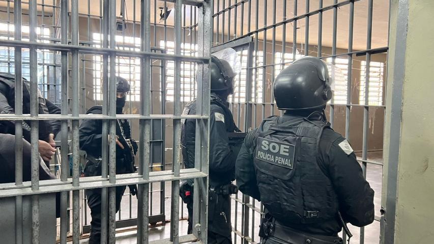 Polícia Penal realiza operação simultânea de vistoria nas unidades prisionais do estado